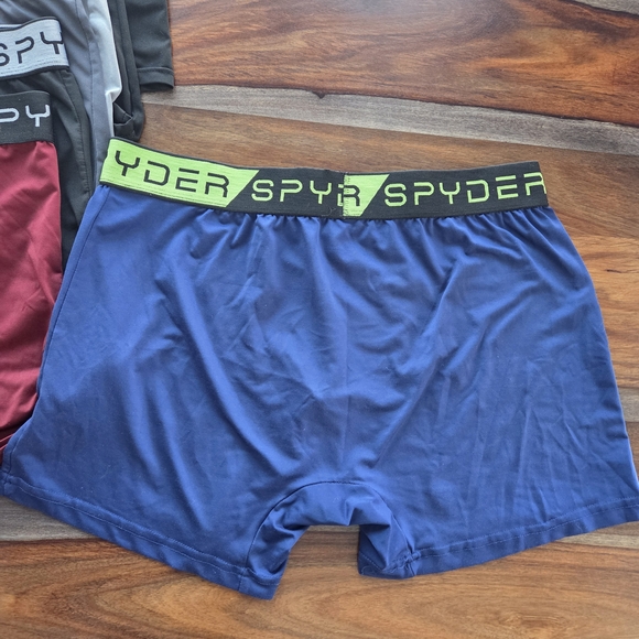 Spyder Men's Boxer Briefs - 8 Pair Vibrant Color Collection Large - Picture 2 of 4